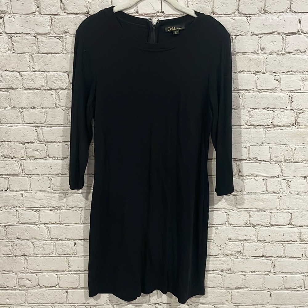Dalia Sweater Dress Black Large